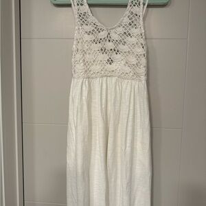 Aerie Crochet Maxi Dress